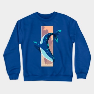 Sky Whale Crewneck Sweatshirt